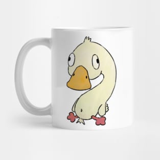 Goofy duck drawing Mug